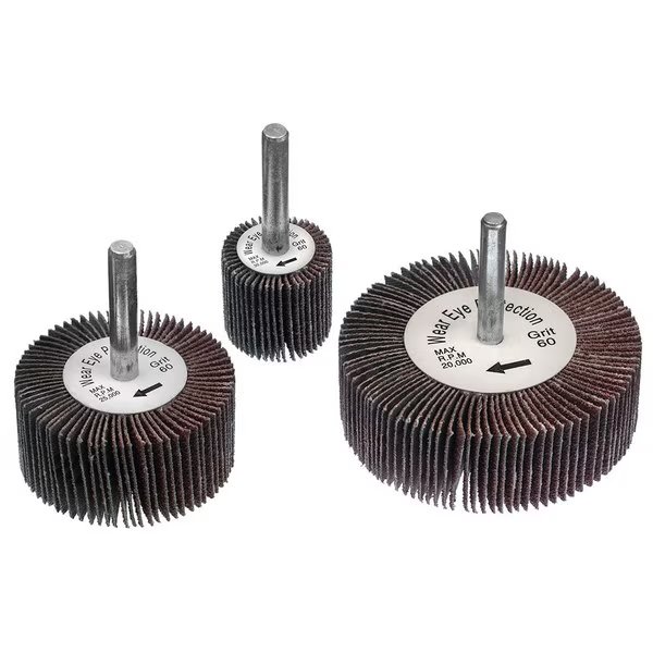 Flap Wheel 2 X 1 X 1/4 Aluminum Oxide 80G, A-Prime Premium Cut, Weldcote, Mfr#: 10173